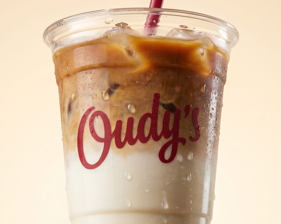 Caramel frappe at Oudy's, Alexandria