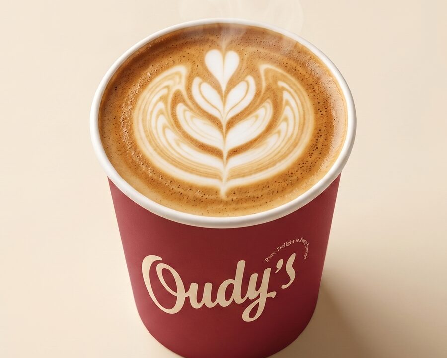Cappuccino at Oudy's, Alexandria